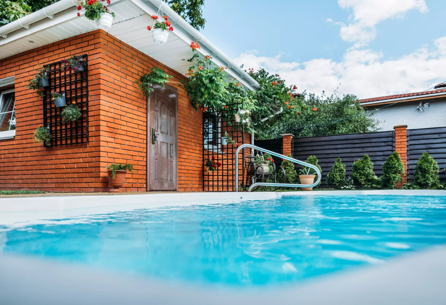 aménagement jardin avec piscine