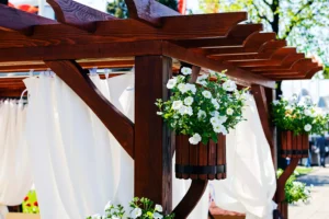 décoration pergola extérieur