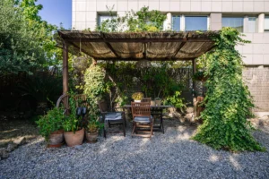 décoration pergola extérieur
