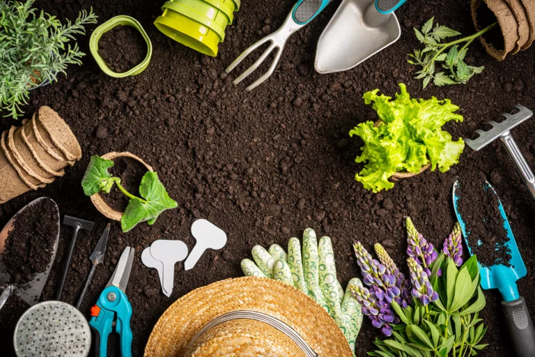 outils pour jardiner