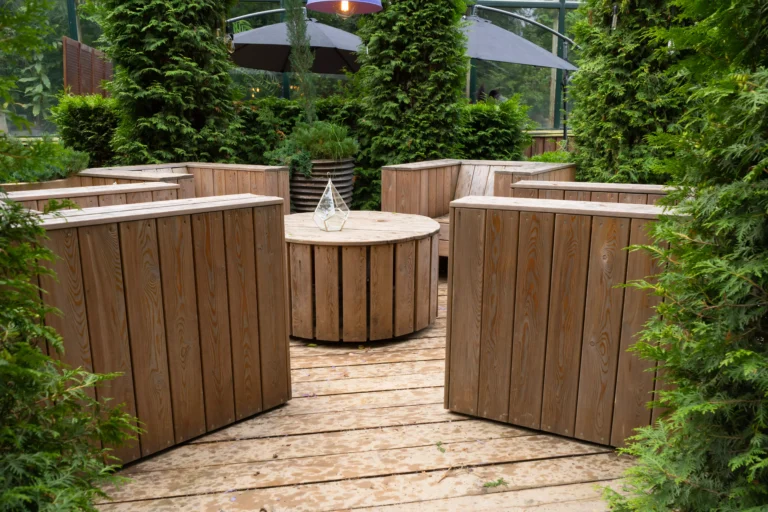 aménagement extérieur bois