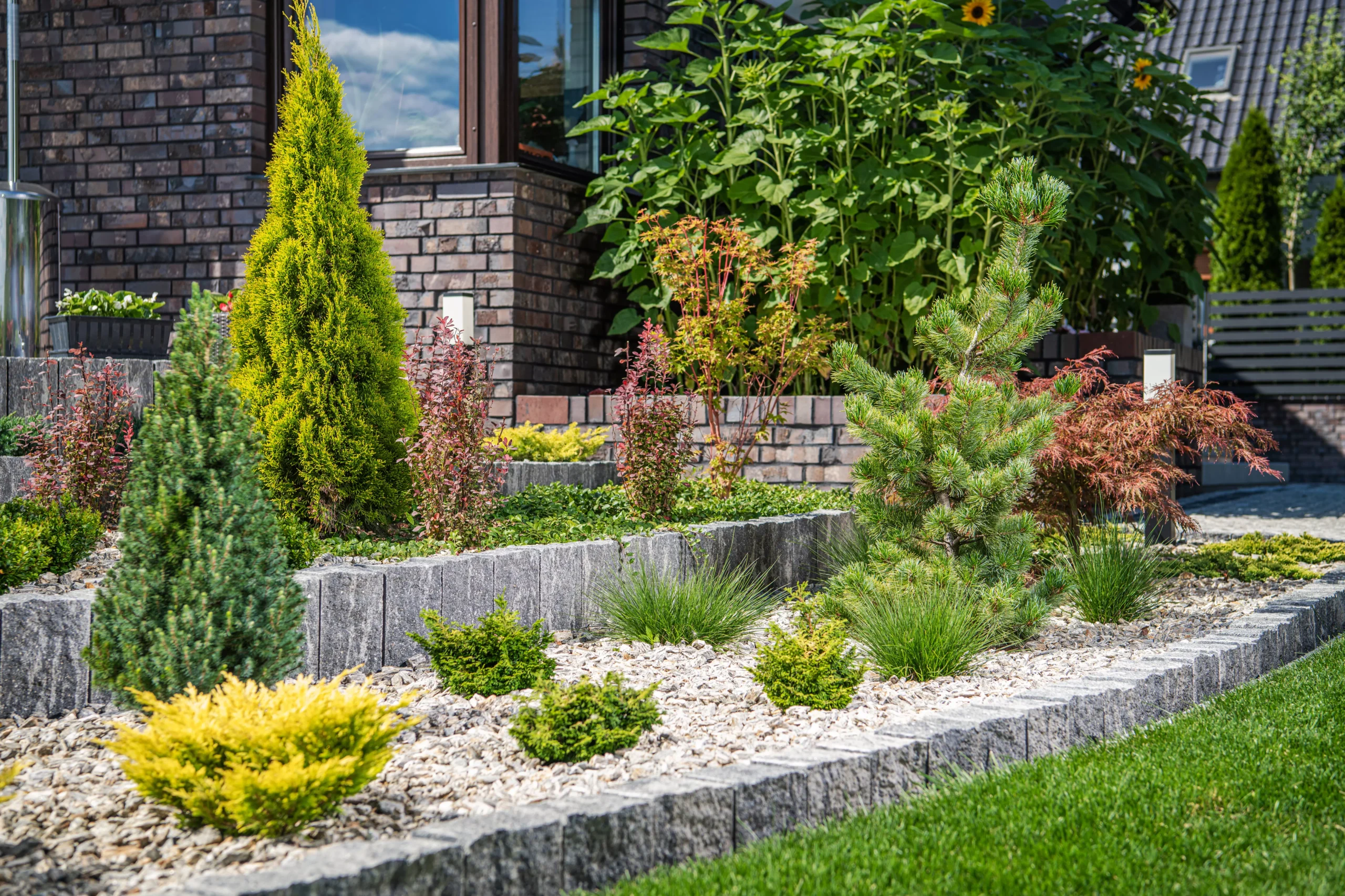 comment aménager son jardin devant la maison