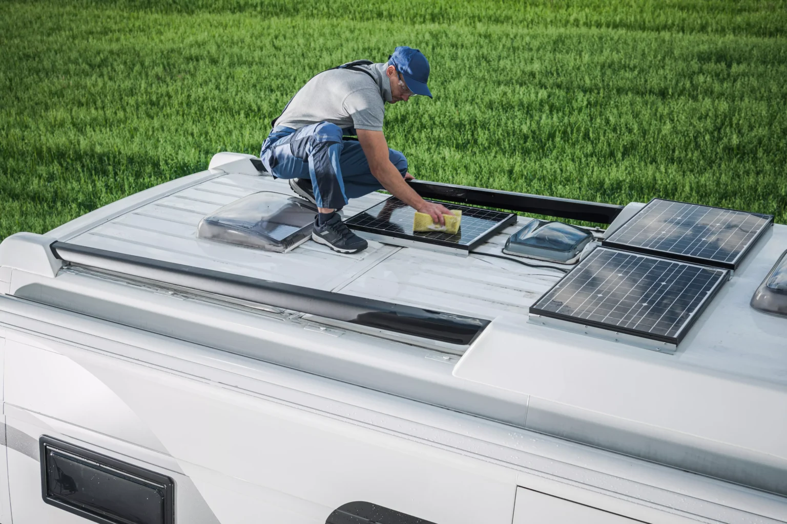 panneaux solaires camping car