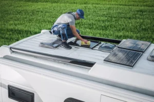 panneaux solaires camping car